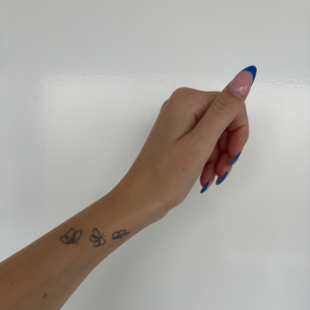 Temporäres Tattoo Schmetterlinge