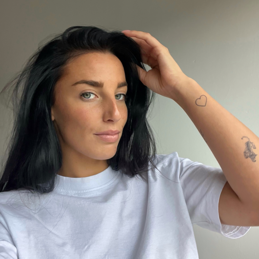 Temporäres Tattoo Herzen
