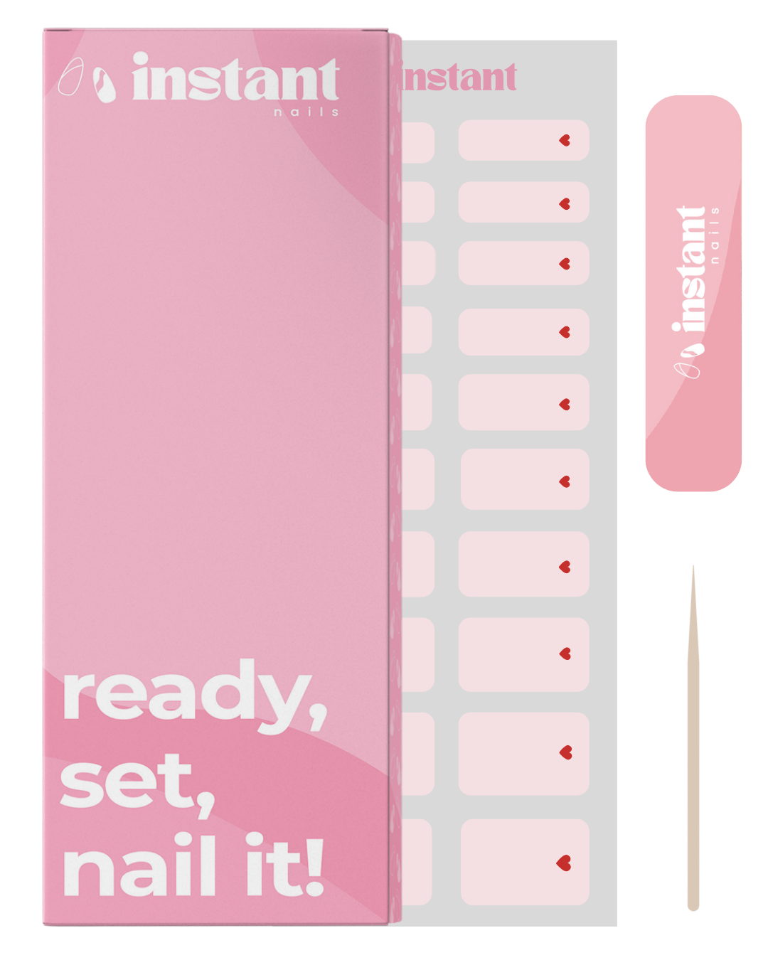 Nail wraps kärlek
