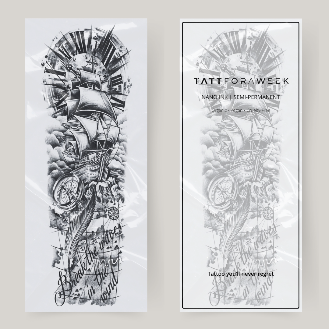 Nissen-Tattoo-Ärmel-Matrosen