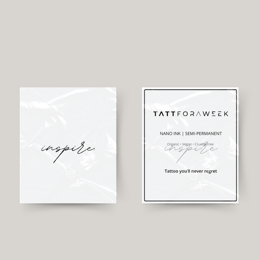 Temporäre Tattoos inspirieren