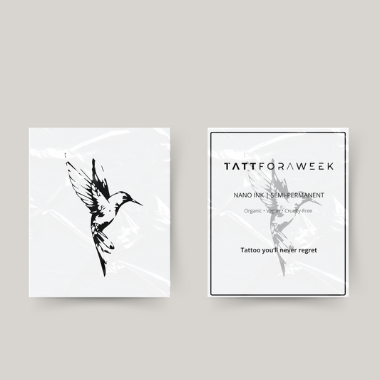 Temporäres Tattoo Vogel