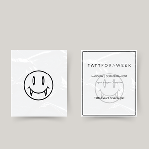 Tijdelijke tattoo duiveltje