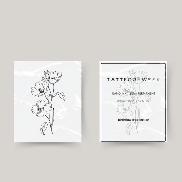 Geburtsblume August Tattoo Bedeutung