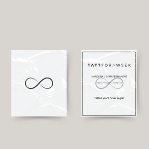 Temporäres Tattoo Infinity